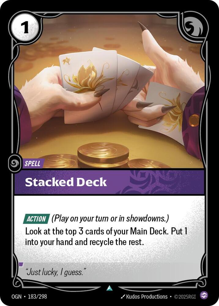 Riftbound Origins (OGN) - Stacked Deck (No Foil)